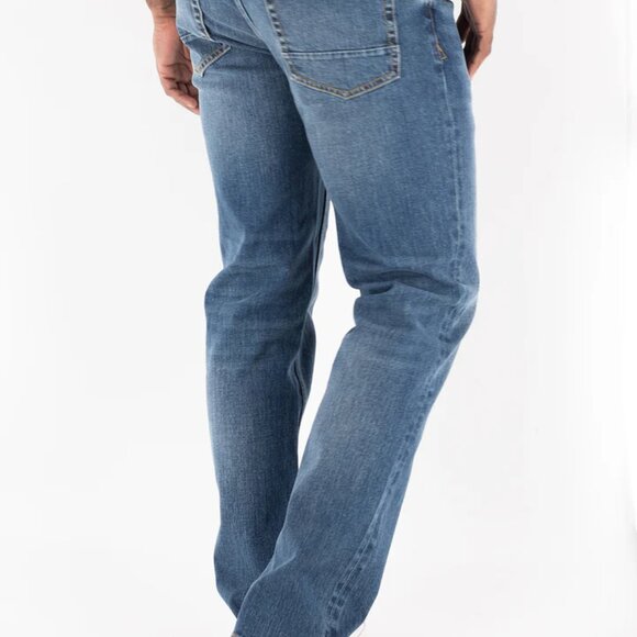 NEW DEVIL-DOG DUNGAREES Slim Straight Men's Jeans in Ash Size 36x34 - Picture 4 of 8